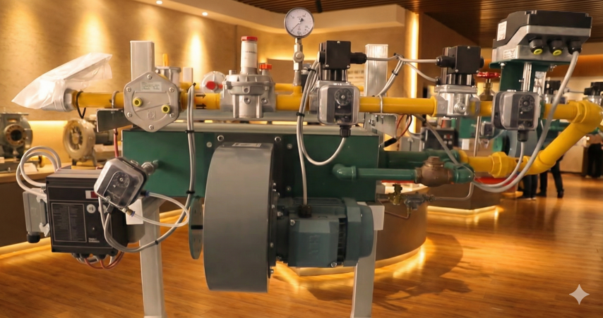 Air Heat Gas Burner
